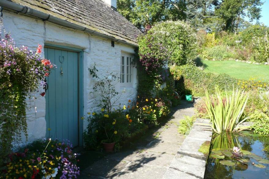 Cosy Cottage in Picturesque Rural Location Near Sea, Garden, Burn, Red Squirrels