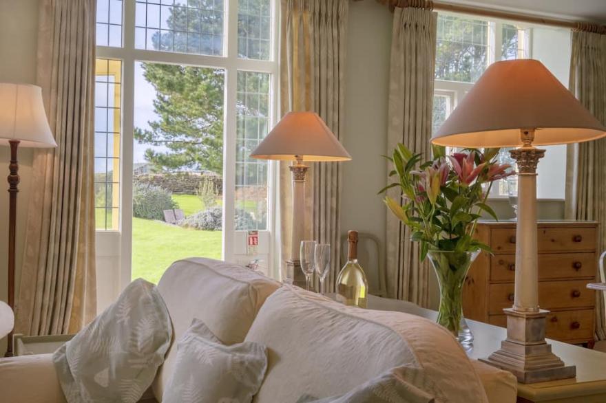 Impressive and spacious converted Village Hall in a picturesque rural village on the South Cornish C