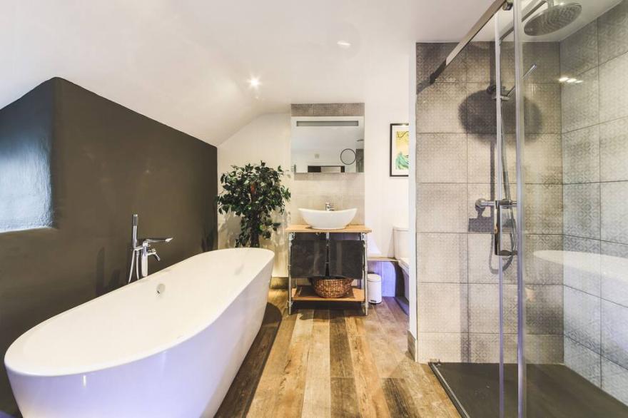 Dog-friendly luxury super-king studio suite