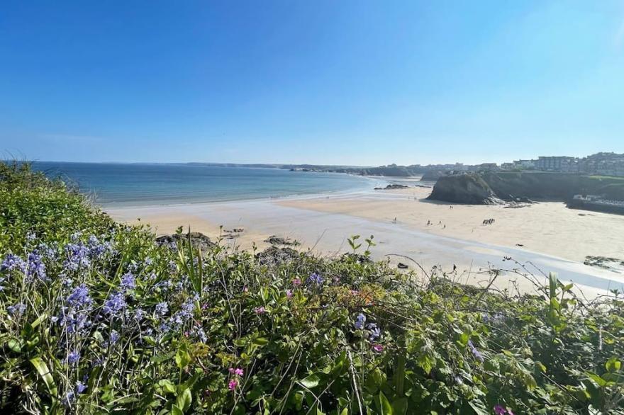 Chy Lowen - 4 bedroom townhouse with spectacular views across Newquay Bay NOW TAKING BOOKINGS FOR 20