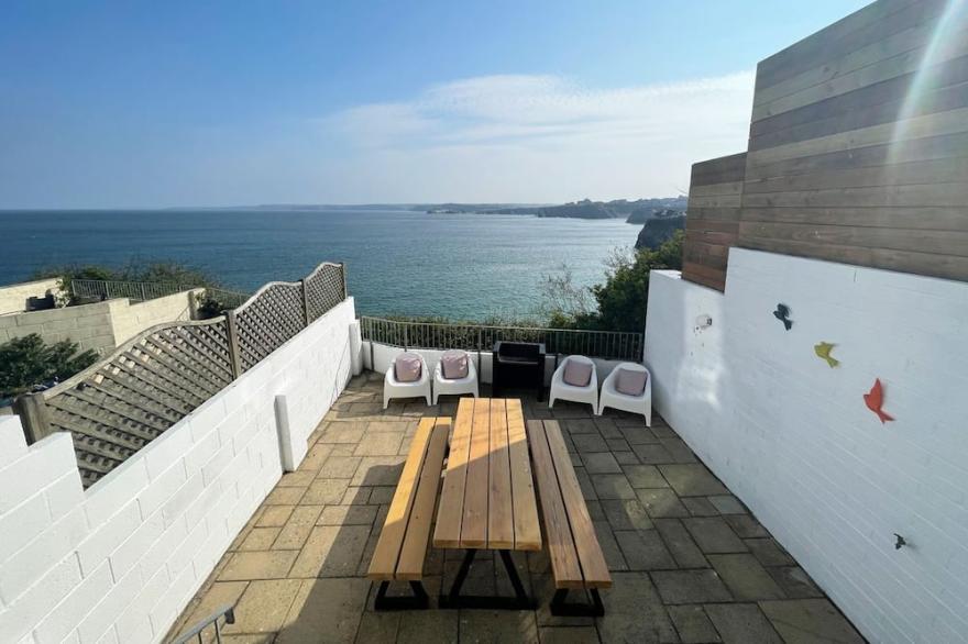 Chy Lowen - 4 bedroom townhouse with spectacular views across Newquay Bay NOW TAKING BOOKINGS FOR 20