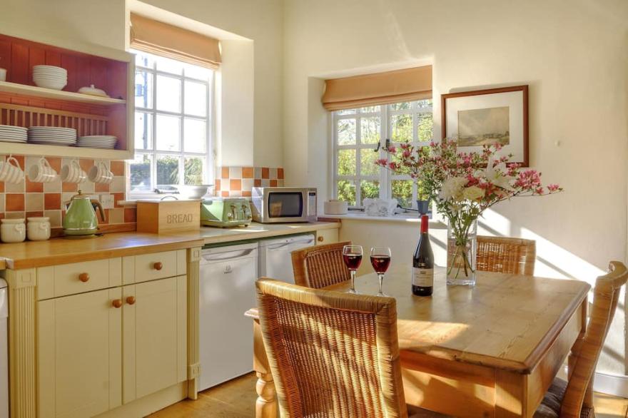 Characterful cottage in a rural coastal location on the Historic Caerhays Estate on the South Cornis