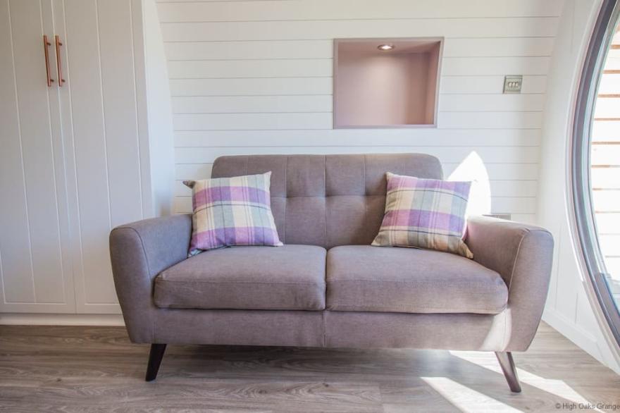 Bluebell Glamping Pod - sleeps 2 | Gold Award winning